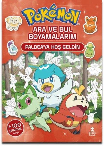 KolektifEgitim Etkinlik KitaplariPokemon - Ara ve Bul Boyamalarım - Paldea'ya Hoş Geldin