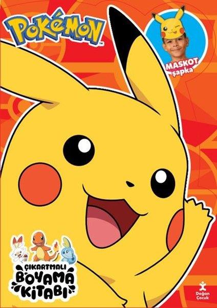 KolektifEgitim Etkinlik KitaplariPokemon - Çıkartmalı Boyama Kitabı - Maskot Şapka
