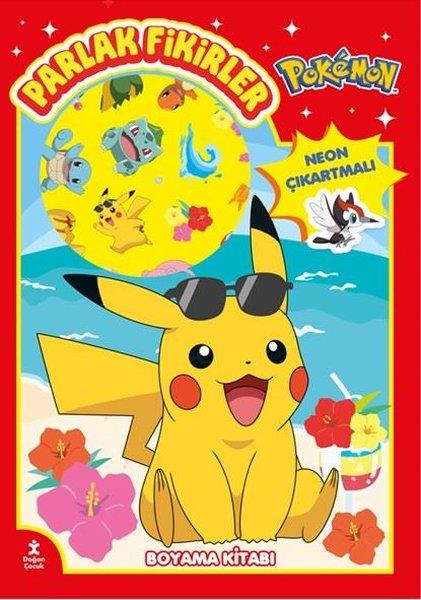 KolektifEgitim Etkinlik KitaplariPokemon - Parlak Fikirler Neon Çıkartmalı Boyama Kitabı