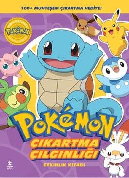 KolektifEgitim Etkinlik KitaplariPokemon Squirtle - Çıkartma Çılgınlığı Etkinlik Kitabı
