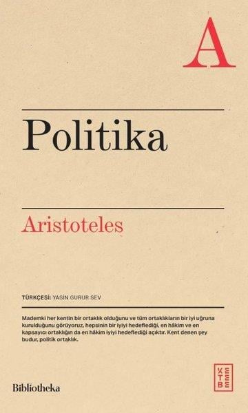 AristotelesFelsefe BilimiPolitika - Bibliotheka