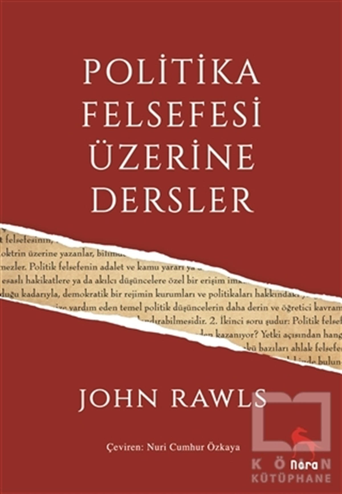 John RawlsDiğerPolitika Felsefesi Üzerine Dersler