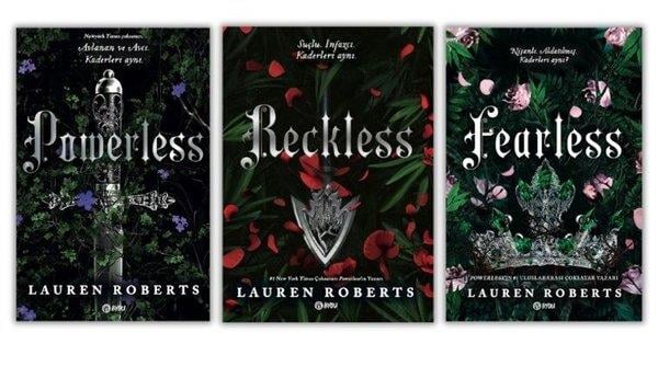 Lauren RobertsFantastik Kitaplar & Fantastik RomanlarPowerless - Reckless - Fearless Seti - 3 Kitap Takım