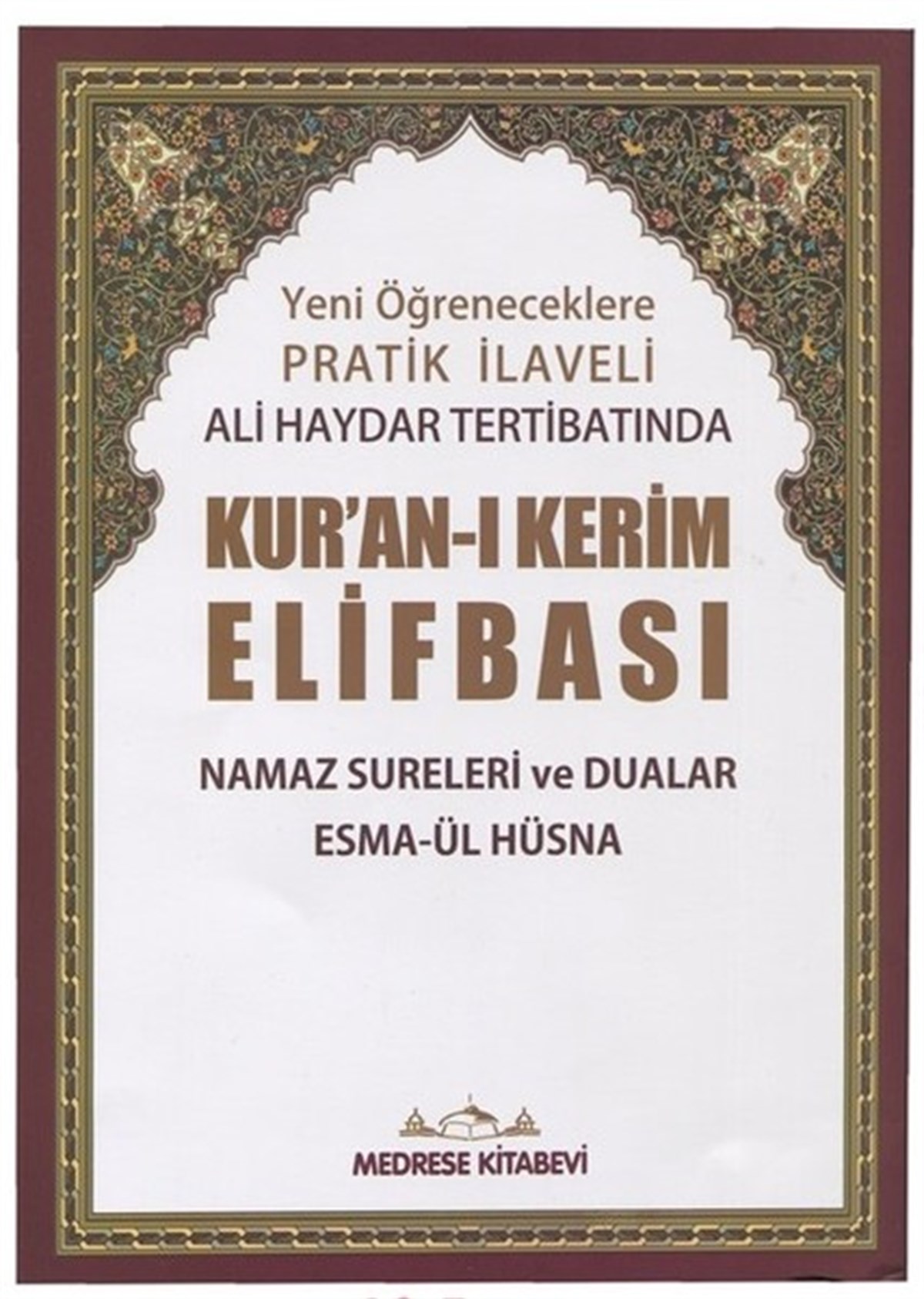 Ali Haydarİslami KitaplarPratik Tecvid İlaveli Ali Haydar Kur'an-ı Kerim Elifbası (Rahle Boy)