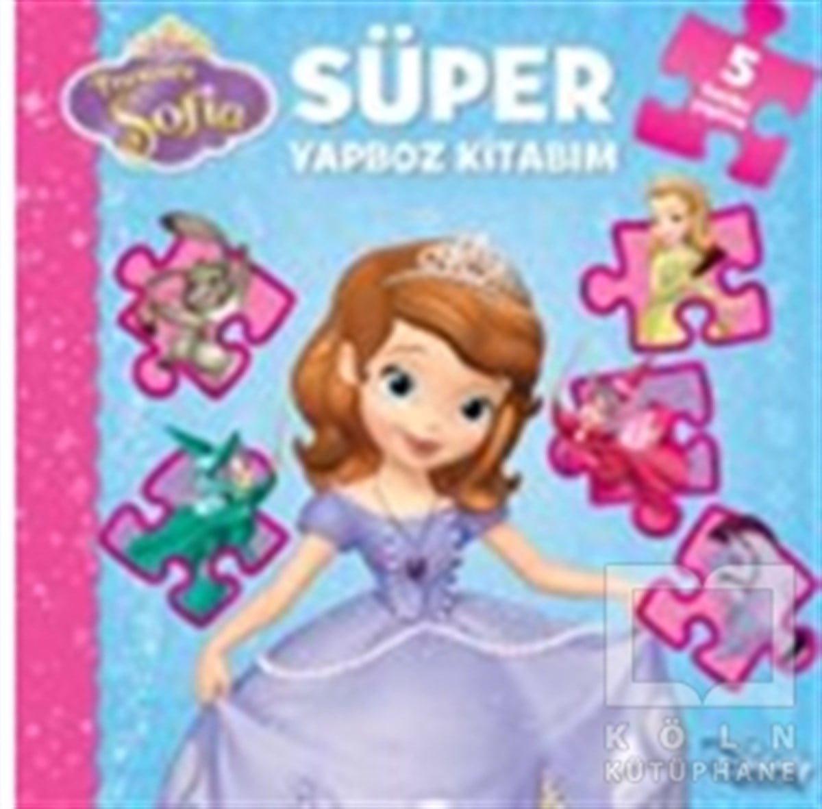 KolektifYapbozlu KitaplarPrenses Sofia - Süper Yapboz Kitabım