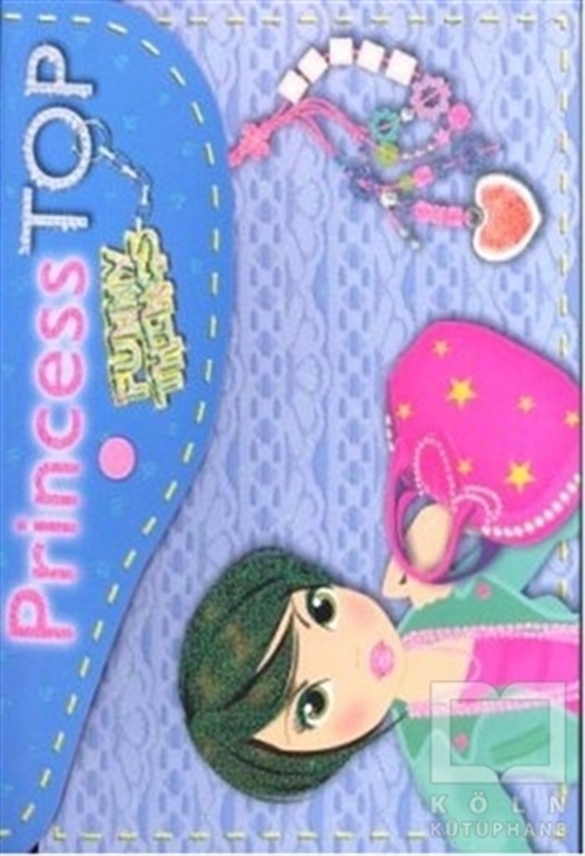KolektifÇıkartmalı KitaplarPrincess Top Funny - Things (Mavi)
