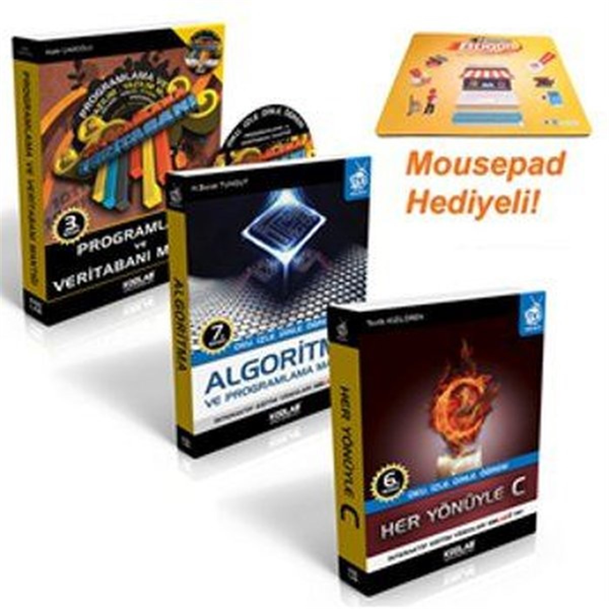 KolektifBilgisayar KitaplarıProgramlamaya Giriş Seti-3 Kitap Takım