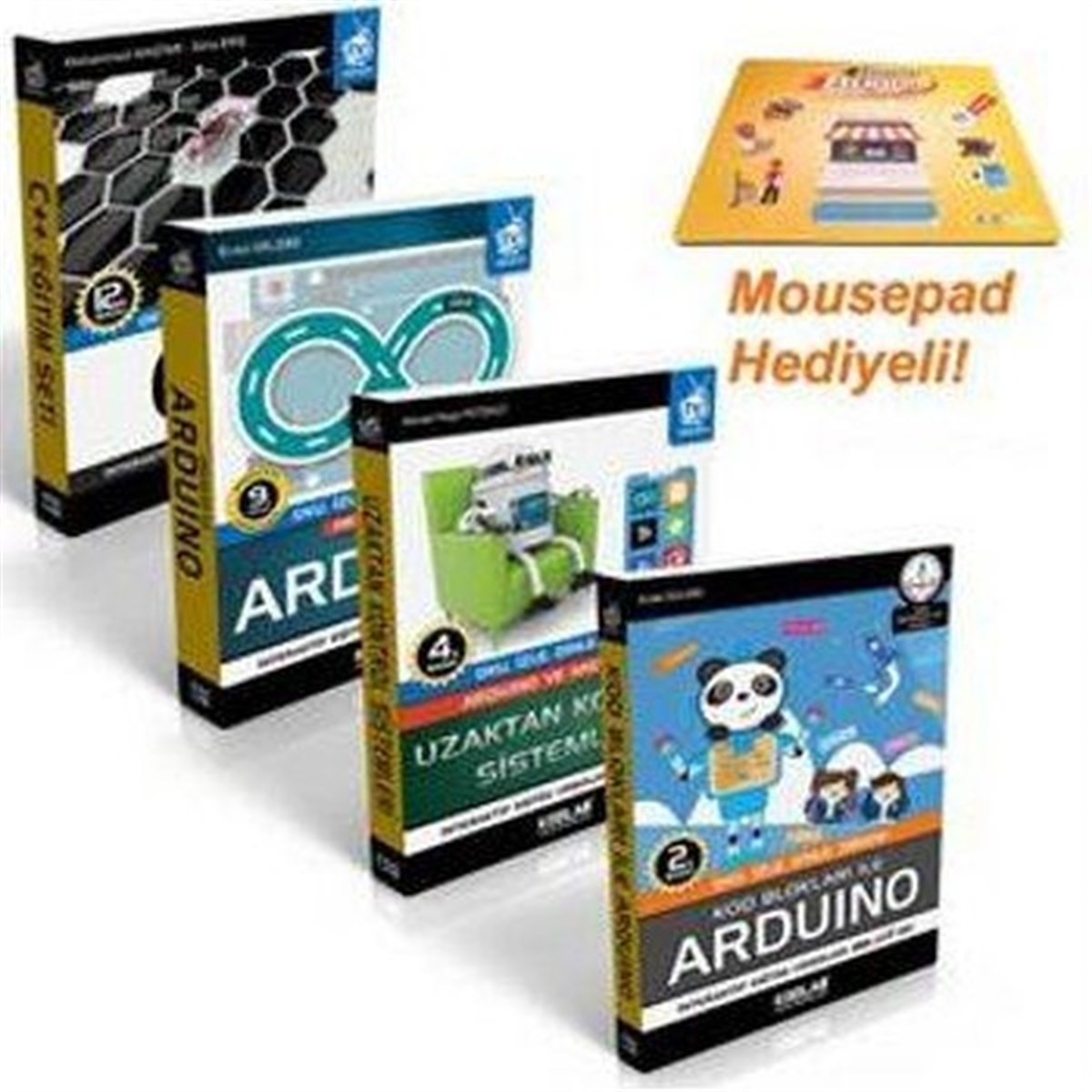 KolektifBilgisayar KitaplarıProjeler ve Arduino Eğitim Seti-4 Kitap Takım