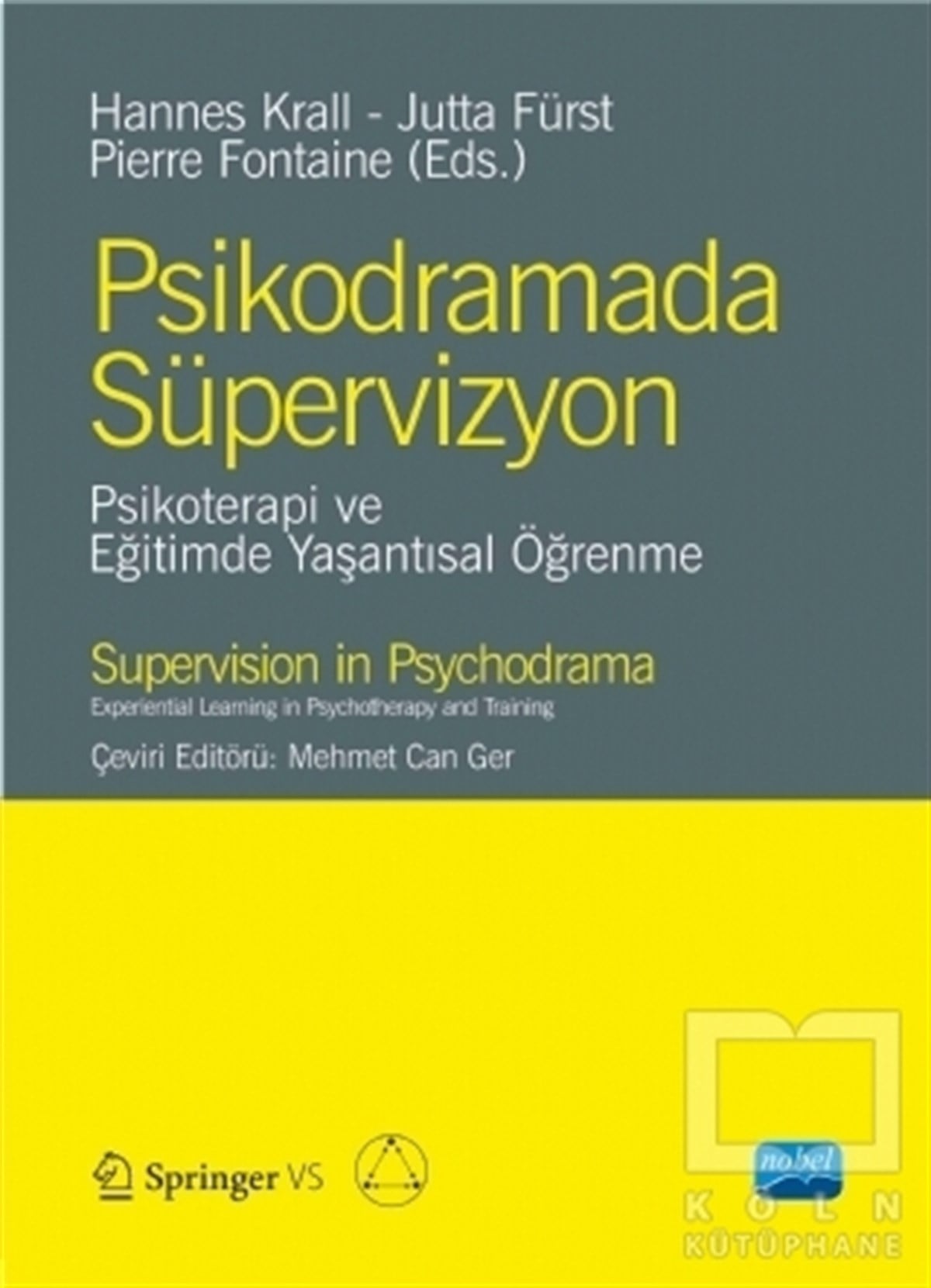 Hannes KrallAkademikPsikodramada Süpervizyon