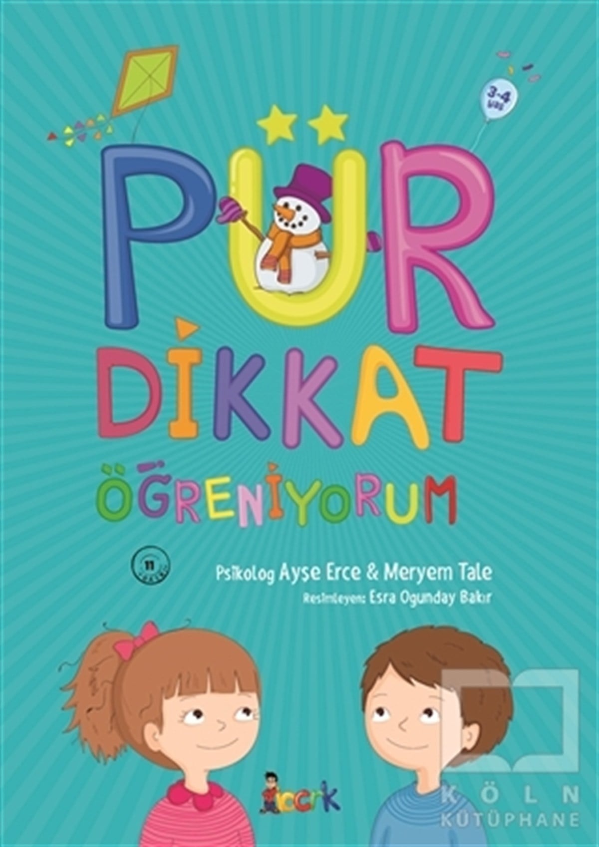 Meryem TaleEtkinlik KitaplarıPürdikkat Öğreniyorum 1