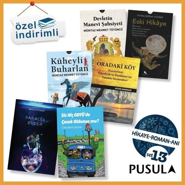 Burcu ÜstündağEgitim Etkinlik KitaplariPusula - Hikaye Roman Anı Okuma Seti - 6 Kitap Takım