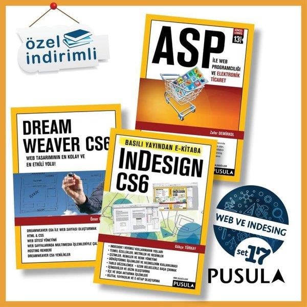 Zafer DemirkolDonanimPusula - Web ve Indesign Seti - 3 Kitap Takım
