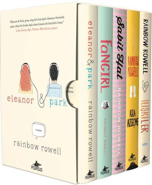 Rainbow RowellAşk Kitapları & Aşk RomanlarıRainbow Rowell Kitapları Seti-Kutulu Özel Set-5 Kitap Takım