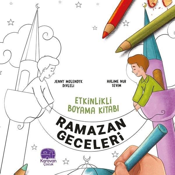 Halime Nur SevimGermanRamazan Geceleri - Etkinlikli Boyama Kitabı