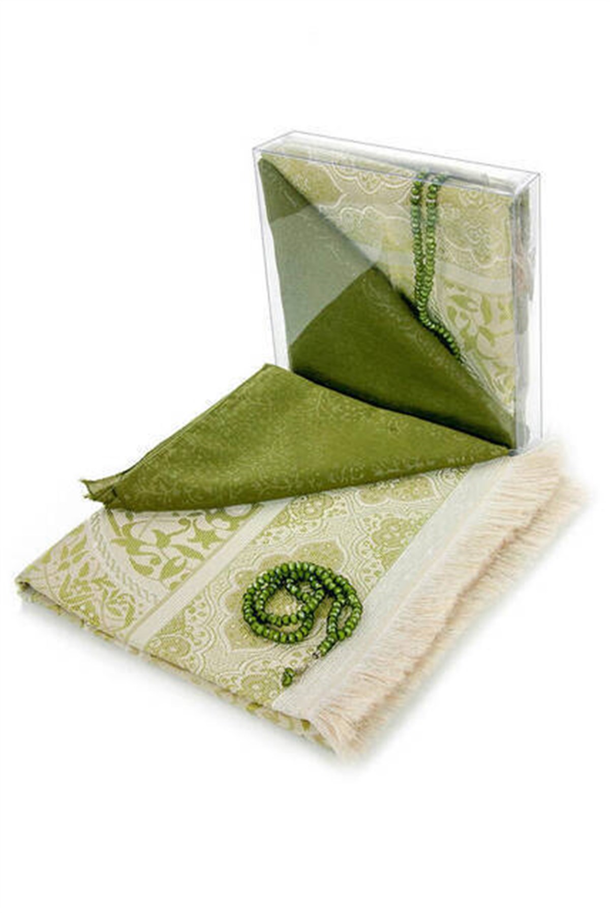 Ramazana Özel Set 9 - Seccade - Örtü - Tesbih - Kutulu