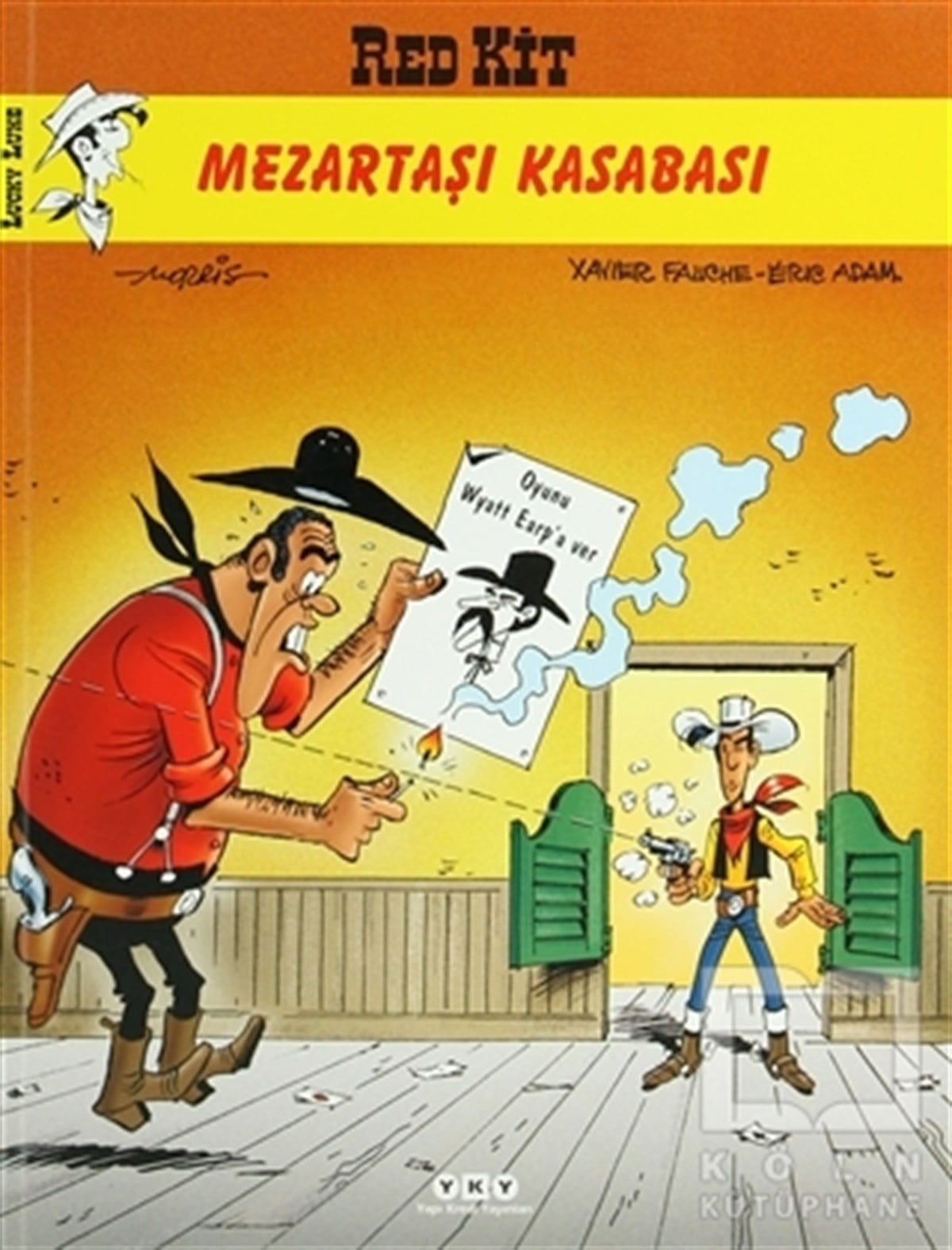 E. AdamÇizgi RomanlarRed Kit Mezartaşı Kasabası