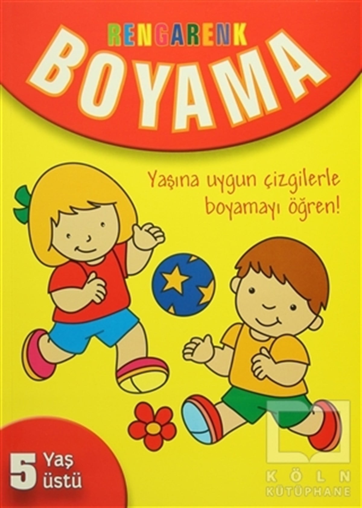 KolektifBoyama KitaplarıRengarenk Boyama - 5 Yaş Üstü