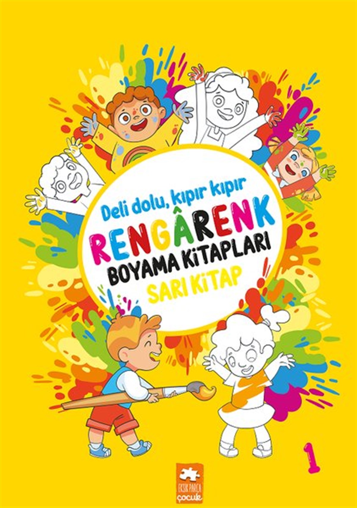 KolektifBoyama KitaplarıRengarenk Boyama Kitapları - Sarı Kitap