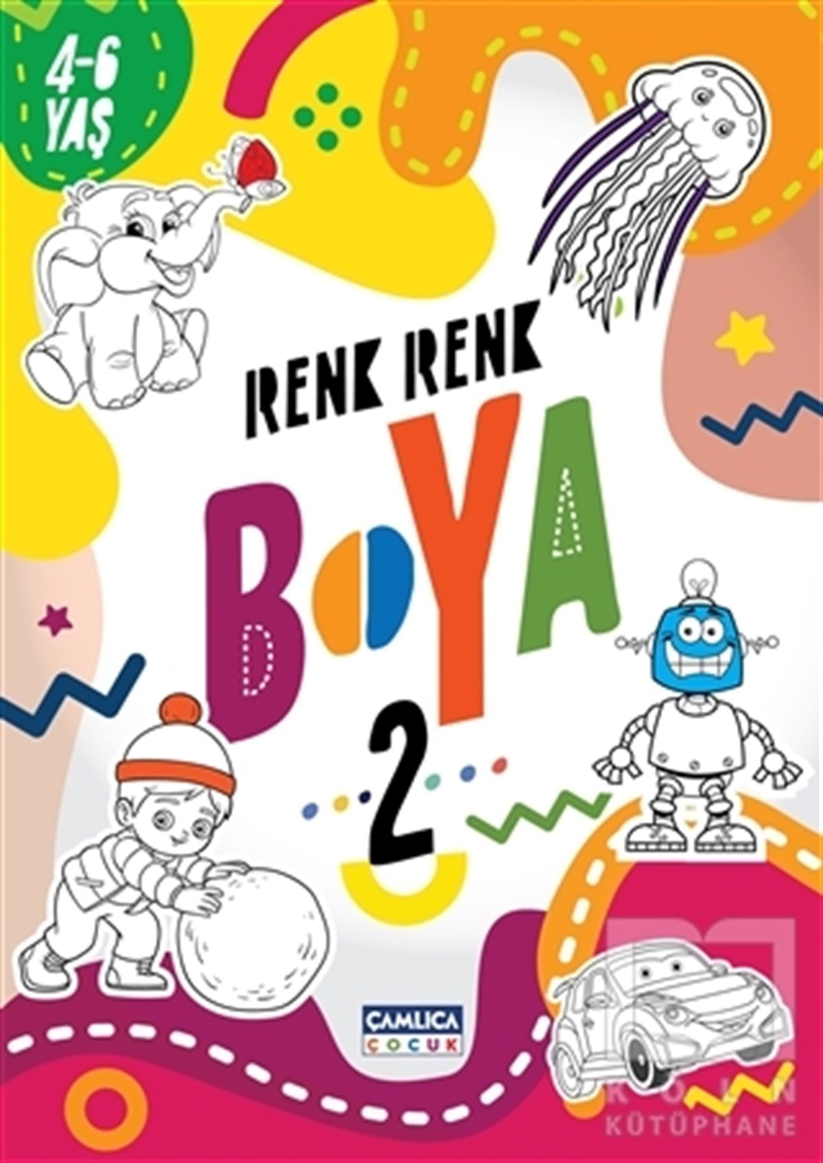 KolektifBoyama KitaplarıRenk Renk Boya 2 (4-6 Yaş)