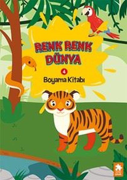 KolektifBoyama KitaplarıRenk Renk Dünya Boyama Kitabı 4