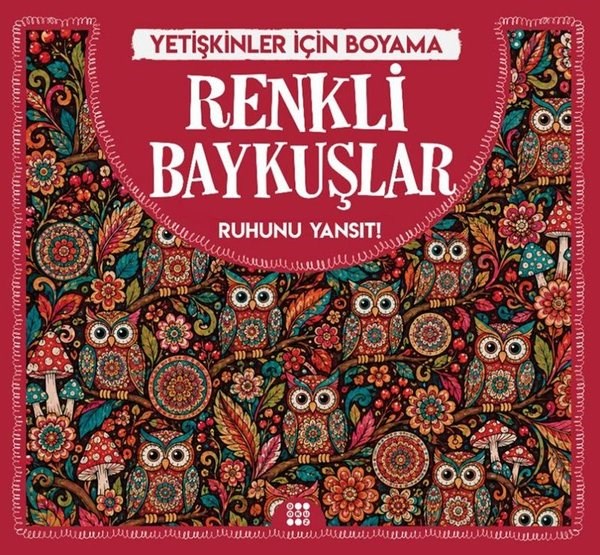 KolektifDiğerRenkli Baykuşlar - Yetişkinler İçin Boyama