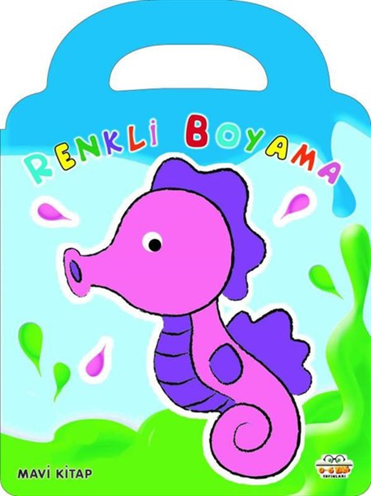 KolektifEgitim Etkinlik KitaplariRenkli Boyama - Mavi Kitap