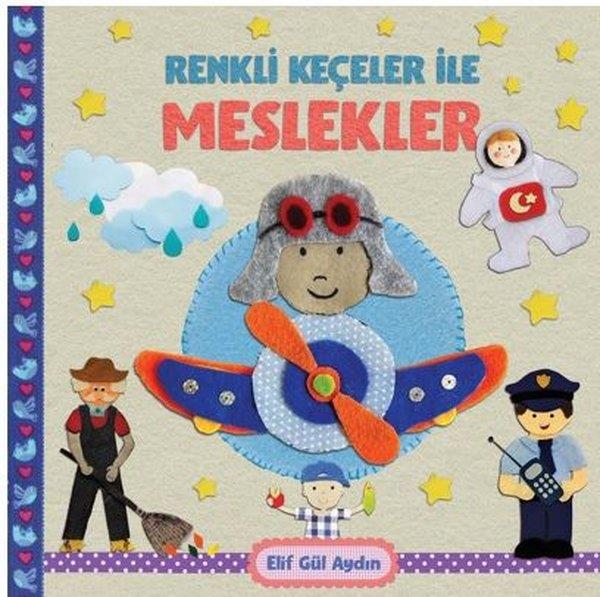 Elif Gül AydınEgitim Etkinlik KitaplariRenkli Keçeciler İle Meslekler
