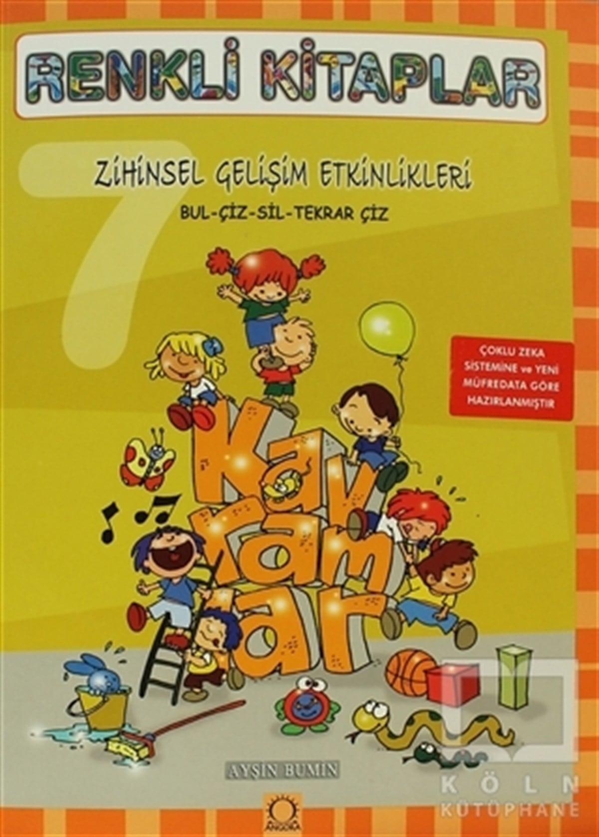 Ayşin BuminOyun KitaplarıRenkli Kitaplar - 7 Zihinsel Gelişim Etkinlikleri