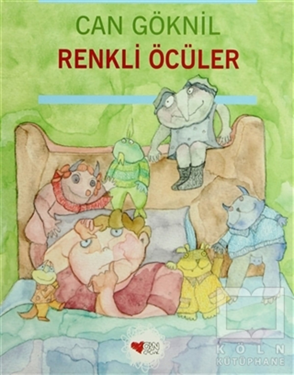 Can GöknilOkul Öncesi Resimli KitaplarRenkli Öcüler
