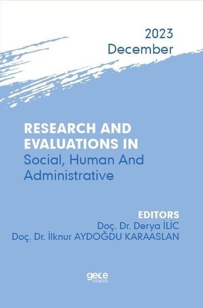 KolektifOther (Reference)Research And Evaluations In Social, Human And Administrative - 2023 December