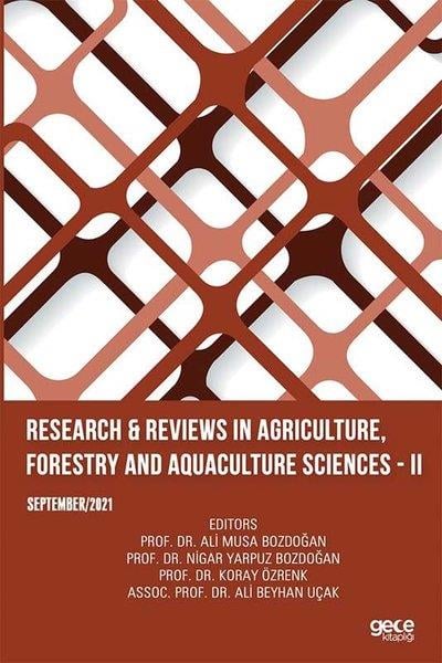 KolektifScienceResearch and Reviews in Agriculture Forestry and Aquaculture Sciences 2 - September 2021