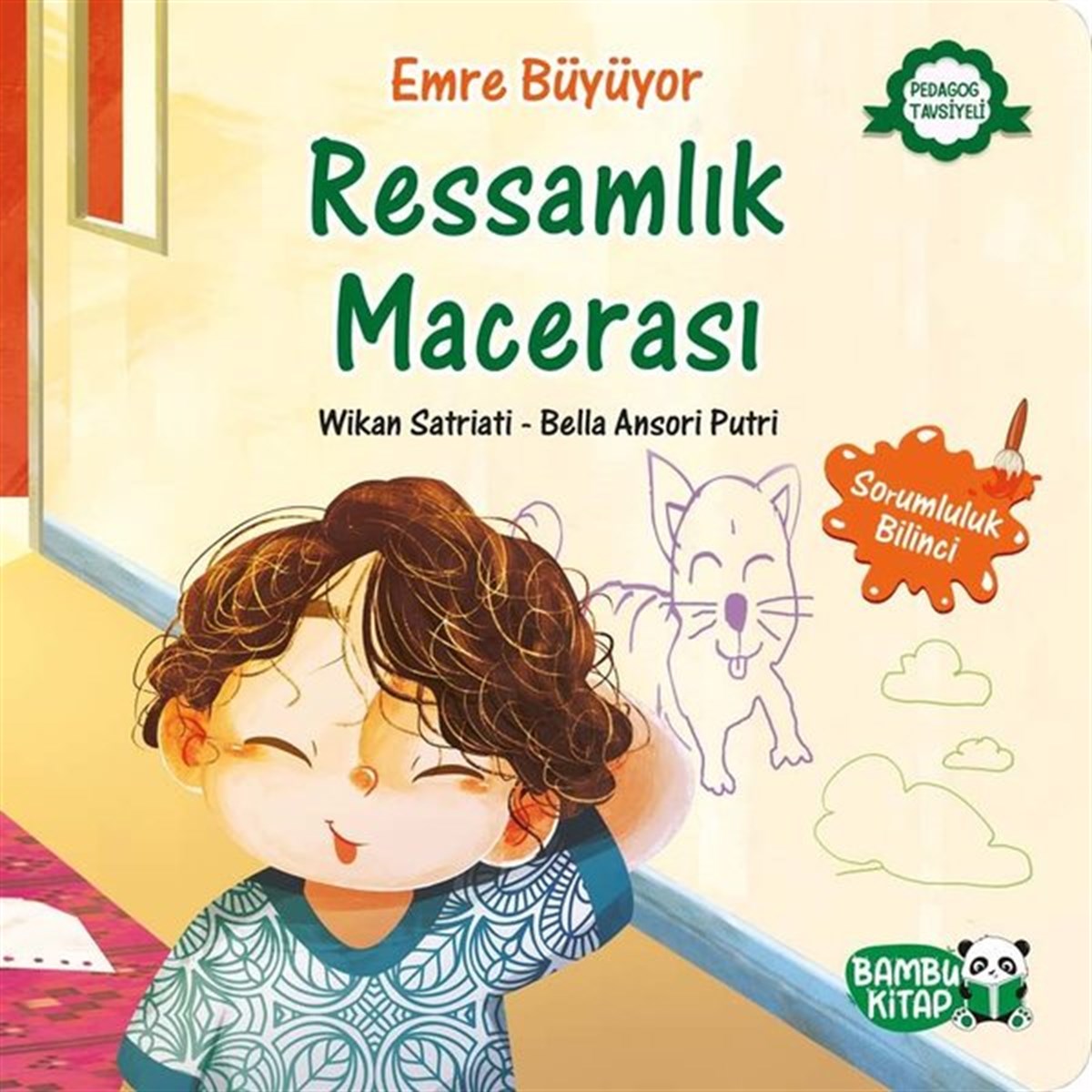 Wikan SatriatiEgitim Etkinlik KitaplariRessamlık Macerası - Emre Büyüyor