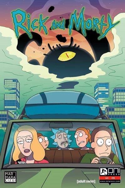 Zac GormanÇizgi RomanlarRick and Morty 32