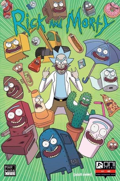 Zac GormanÇizgi RomanlarRick and Morty 40
