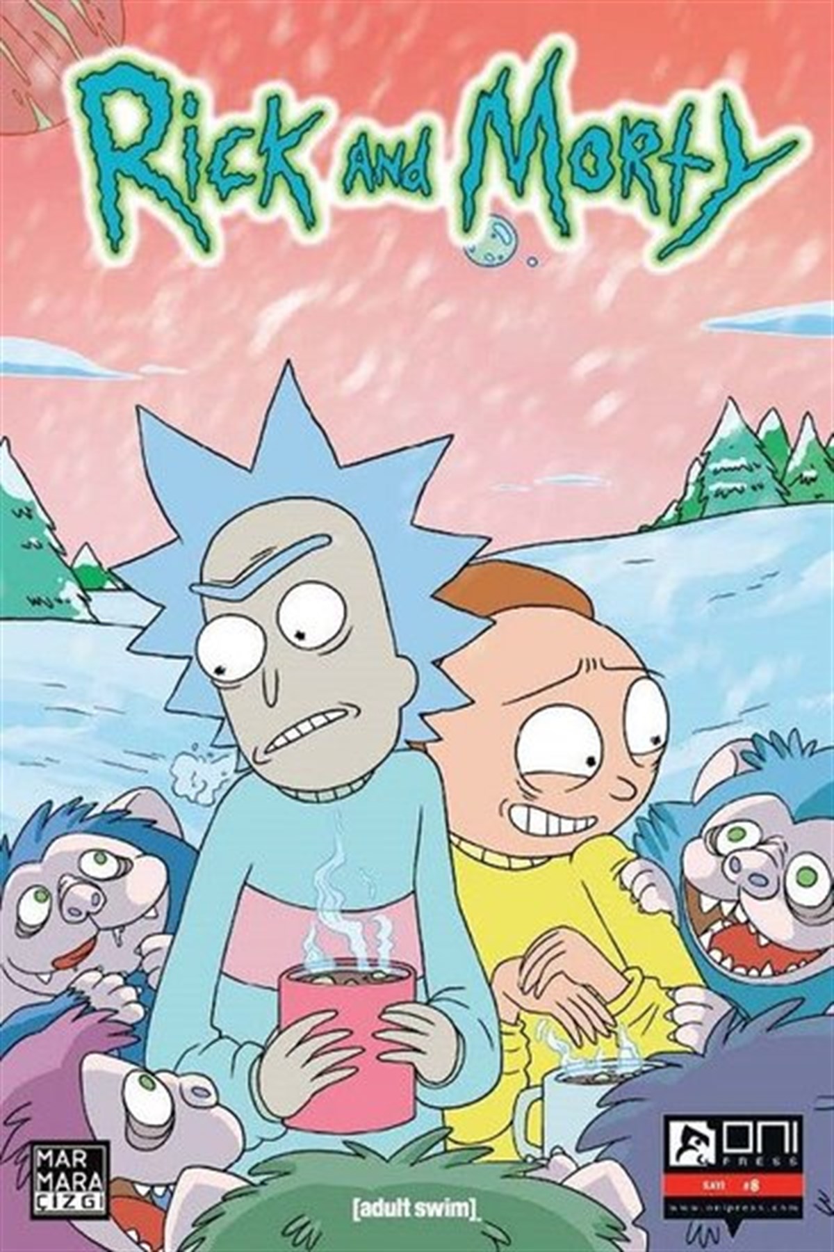 Zac GormanÇizgi RomanlarRick and Morty 8