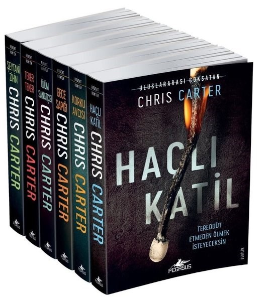 Chris CarterKorku Kitapları & Gerilim KitaplarıRobert Hunter Serisi Seti - 6 Kitap Takım