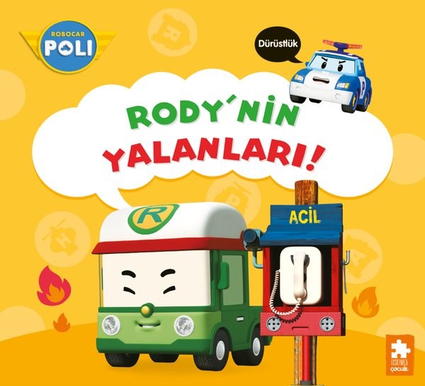 KolektifEgitim Etkinlik KitaplariRobocar Poli - Rody'nin Yalanları! Dürüstlük