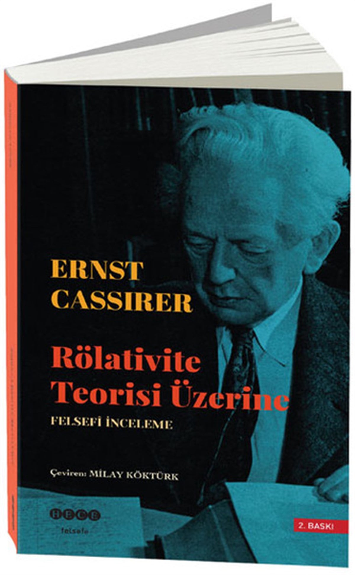 Ernst CassirerBilim Tarihi KitaplarıRölativite Teorisi Üzerine