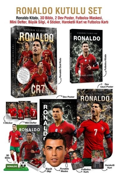 KolektifÇocuk Gençlik RomanlarıRonaldo Özel Kutulu Set - Sahanın Yıldızları