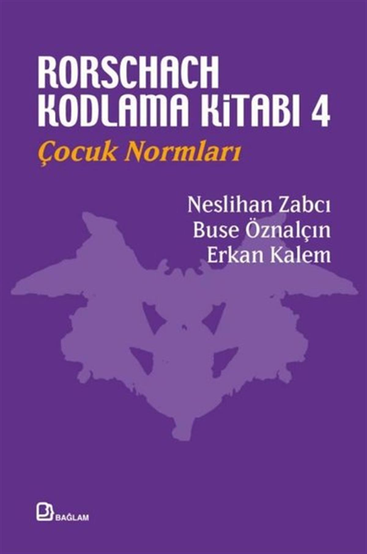 Buse ÖznalçınEğitimRorschach Kodlama Kitabı 4 - Çocuk Normları