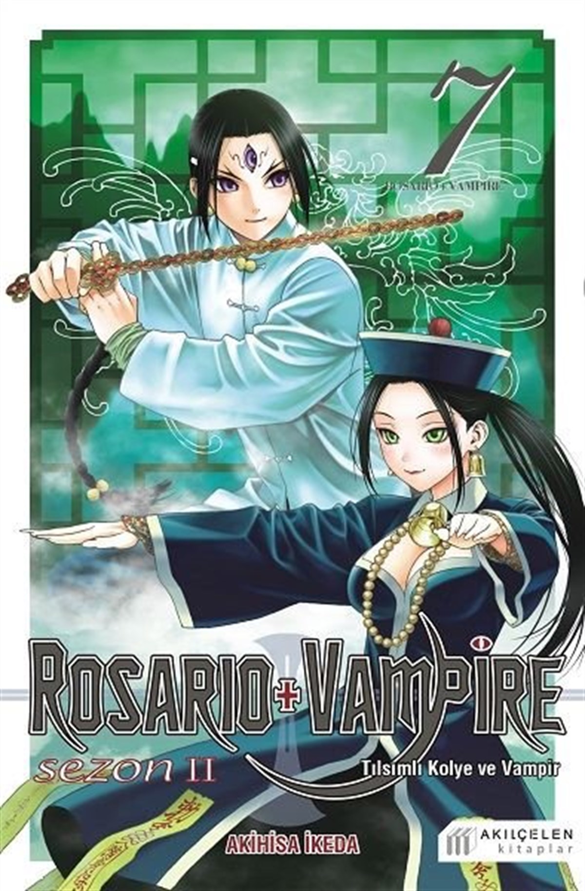 Akihisa İkedaÇizgi RomanlarRosario and Vampire Sezon 2 - Cilt 7 Tılsımlı Kolye ve Vampir