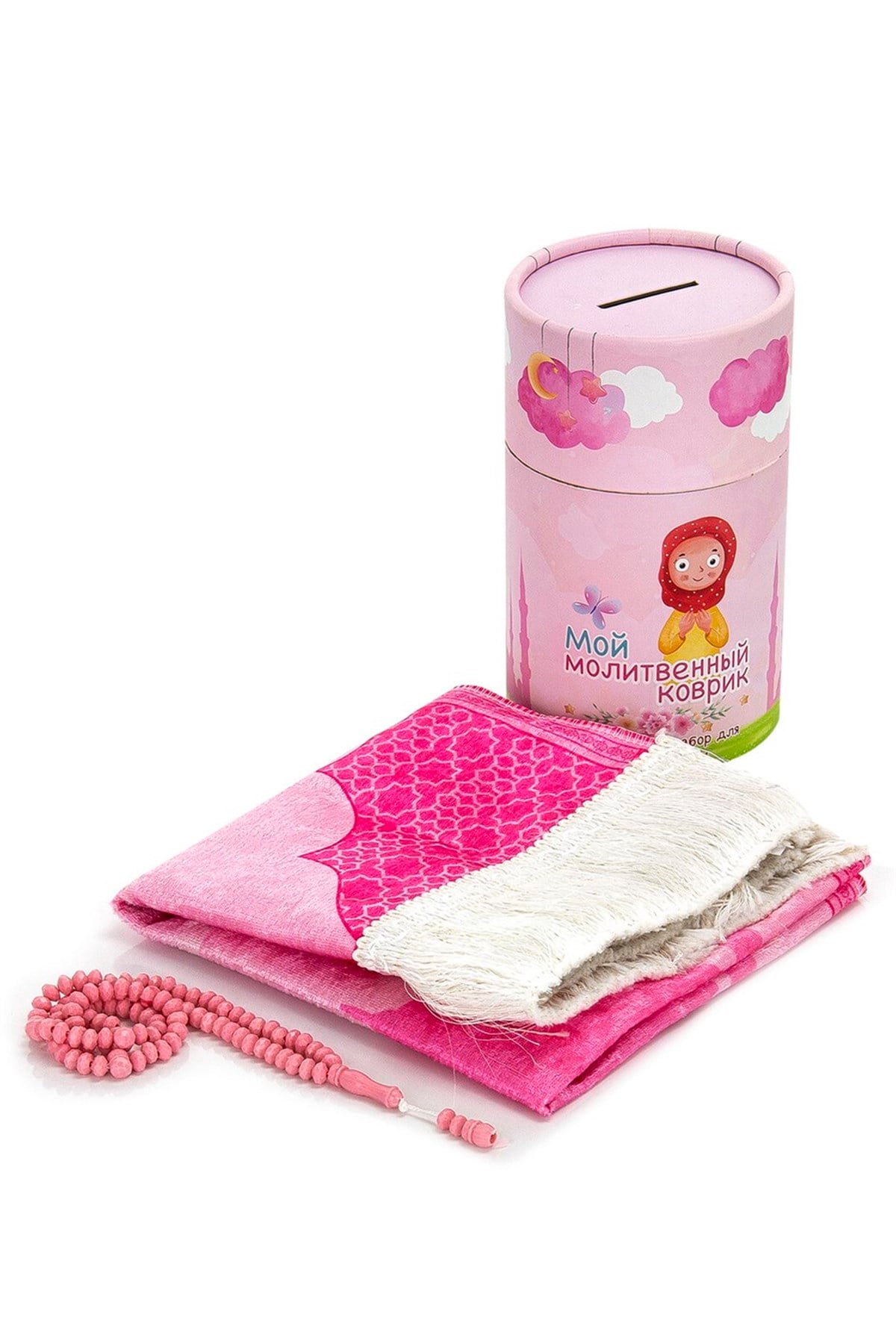 Rusça Kumbaralı Benim Seccadem - Pembe