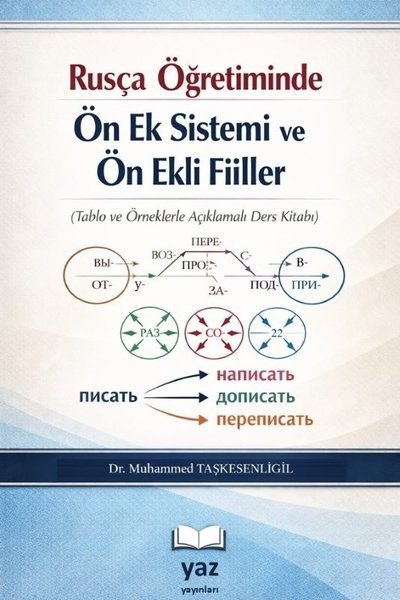 Muhammed TaşkesenligilSosyal Bilimler - ÖgretmenlikRusça Öğretiminde Ön Ek Sistemi ve Ön Ekli Fiiller (Tablo ve Örneklerle Açıklamalı Ders Kitabı)