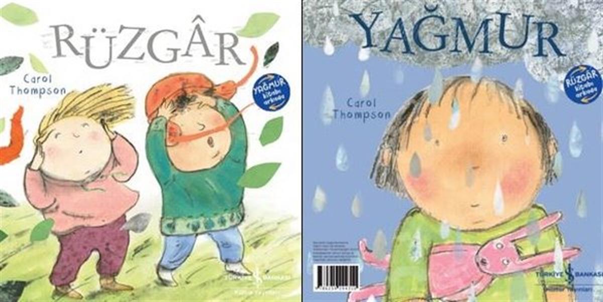 Carol ThompsonEgitim Etkinlik KitaplariRüzgar-Yağmur-İki Kitap Bir Arada