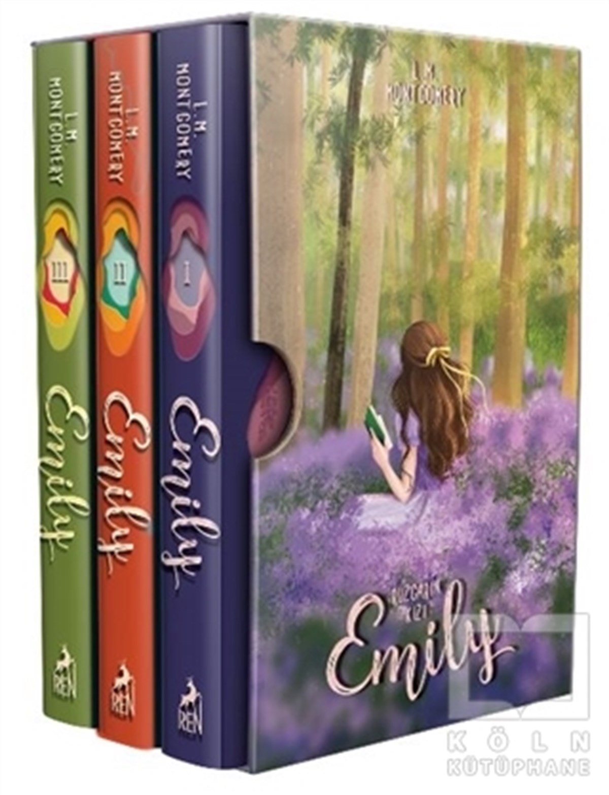 Lucy Maud MontgomeryTürkçe RomanlarRüzgarın Kızı Emily (3 Kitap Set - Ciltli Kutulu)