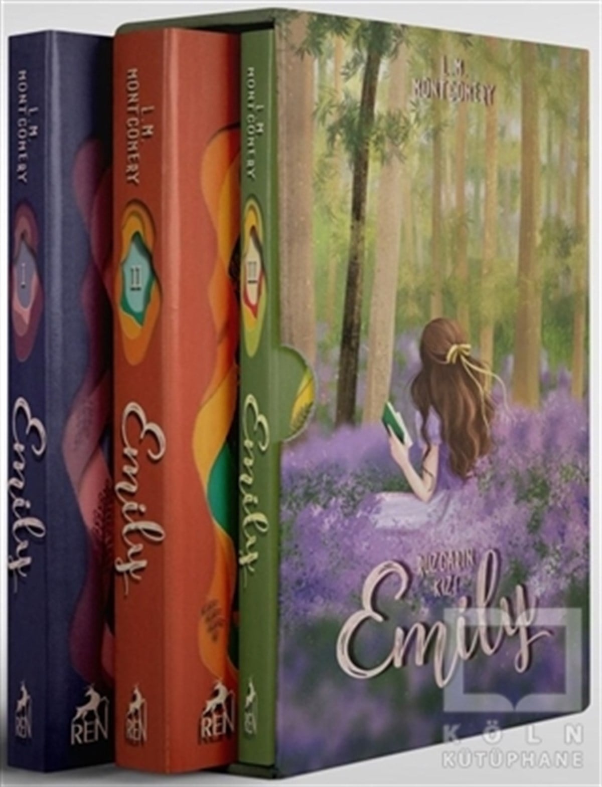 Lucy Maud MontgomeryTürkçe RomanlarRüzgarın Kızı Emily Kutulu Set (3 Kitap Takım)