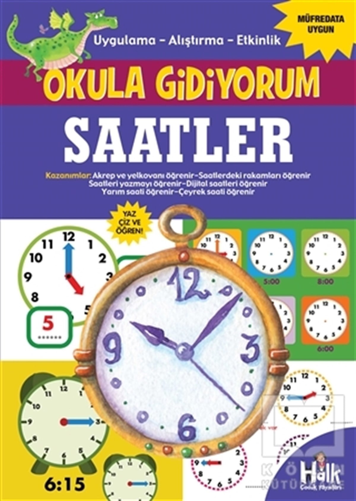 KolektifEtkinlik KitaplarıSaatler - Okula Gidiyorum