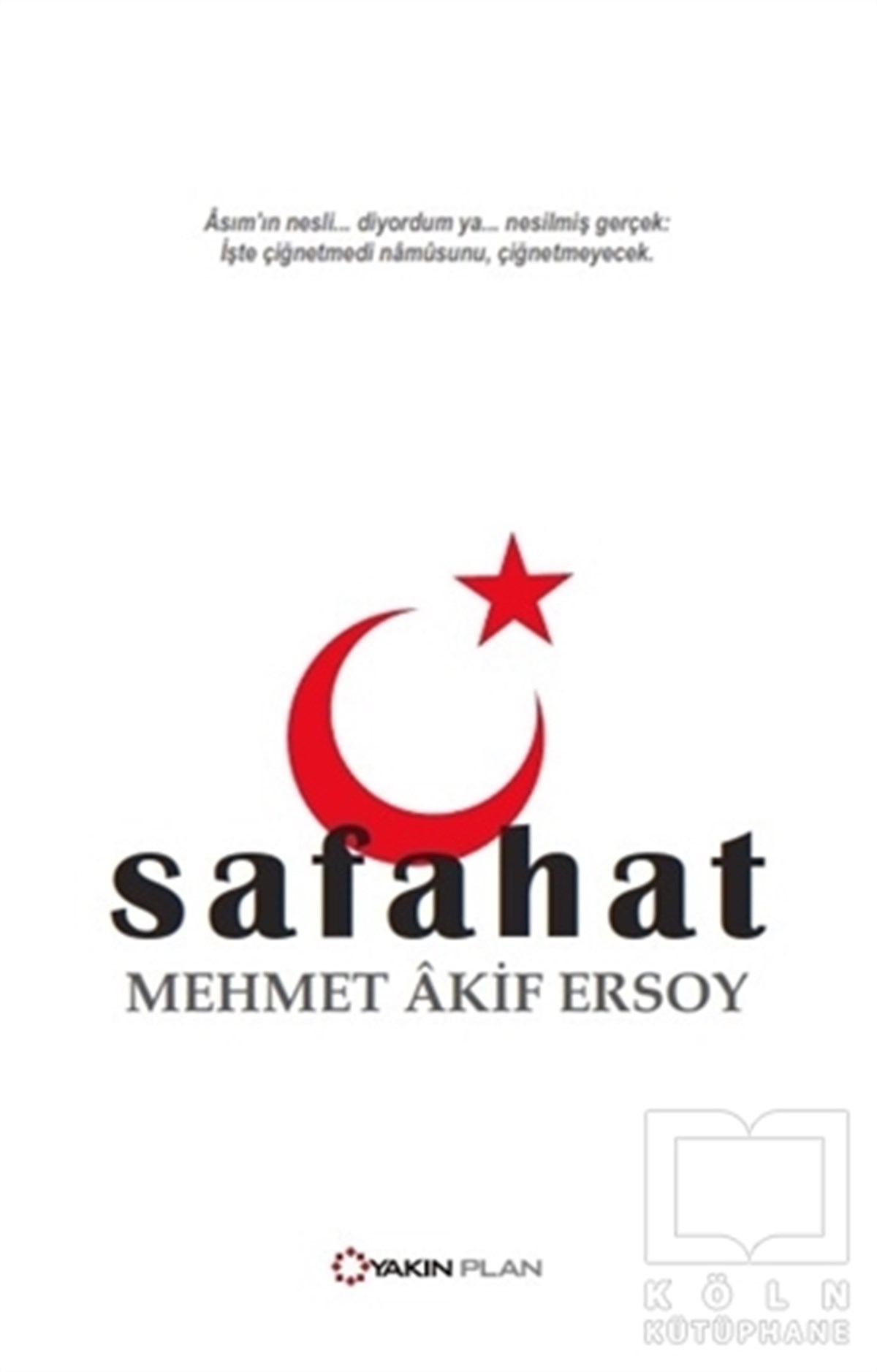 Mehmet Akif ErsoyTürkçe Şiir KitaplarıSafahat