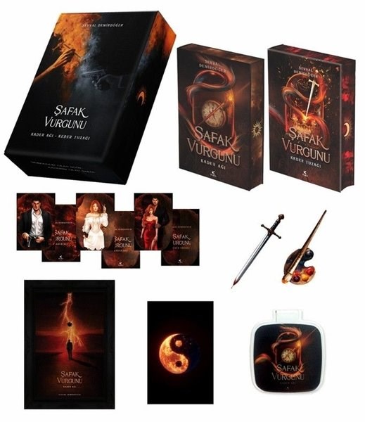 Şevval DemirdöğerTürk RomaniŞafak Vurgunu - Yan Boyamalı - Kutulu Set