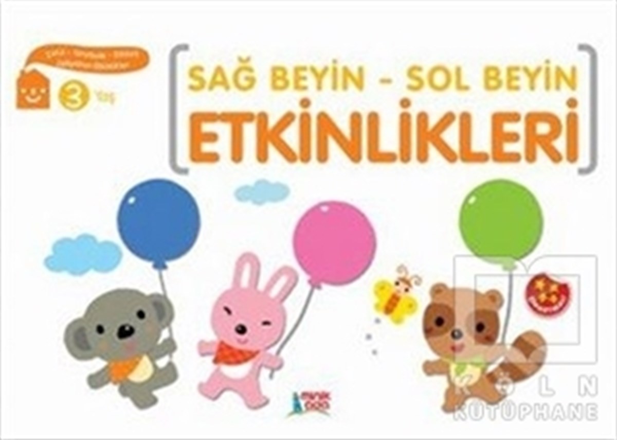 KollektifDiğerSağ Beyin - Sol Beyin Etkinlikleri  (3 Yaş)